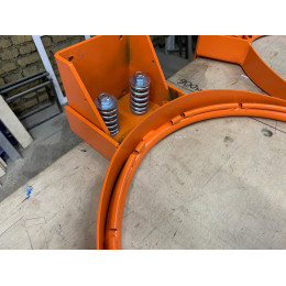 Кольцо баскетбольное амортизационное (травмобезопасное трубчатое крепление сетки)