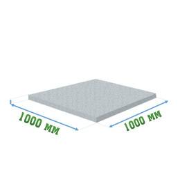 Резиновая подложка 1000x1000x12мм под паркет - Sub