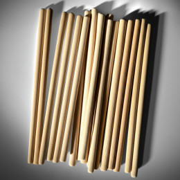 Палка гимнастическая деревянная 80 см (22 мм)