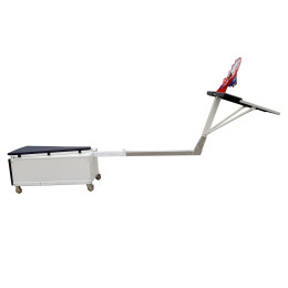 Баскетбольная мобильная стойка STAND50SG 127*80см