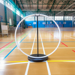 Обруч гимнастический 60см белый