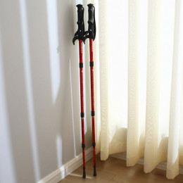 Палка, ручка пвх, для скандинавской ходьбы, 80-135 см