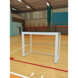 Ворота алюминиевые 1.2х0.8 м, профиль 80 мм, футбольные (цельные)