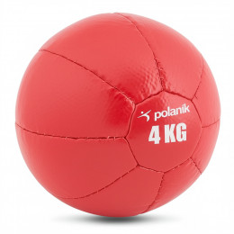 Медицинбол 4 кг, искусственная кожа