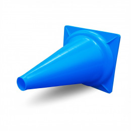 Конус пластиковый синий, 32 см